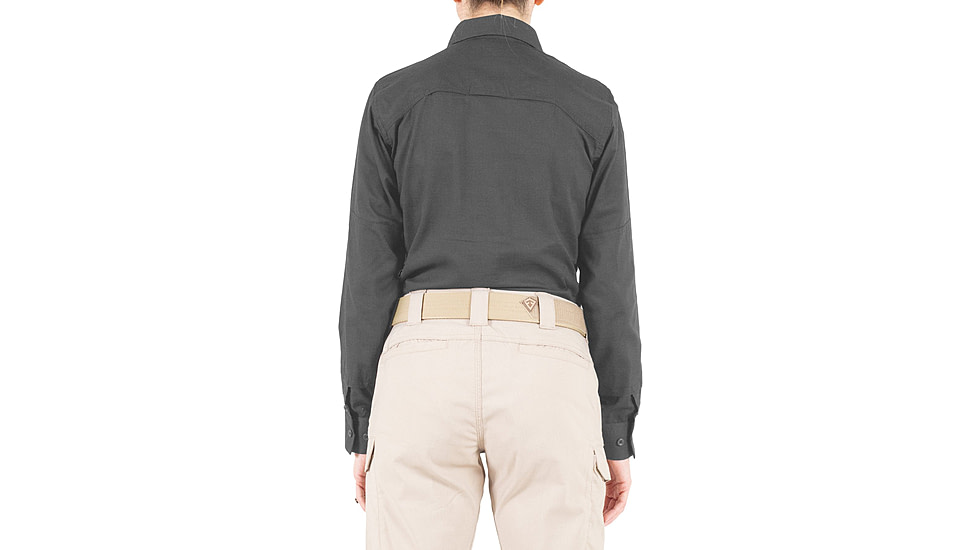 First Tactical V2 Tactical Long Sleeve Shirt - Womens, Wolf Grey, Extra Large, R, 121006-036-XL-R