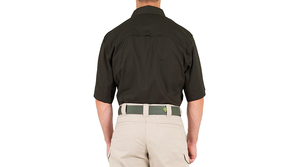 First Tactical V2 Tactical Short Sleeve Shirt - Mens, Kodiak Brown, 3XL, T, 112007-182-3XL-T