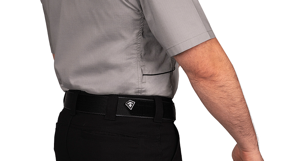 First Tactical V2 Tactical Short Sleeve Shirt - Mens, Tall, Nickel Gray, 3XL, 112007-083-3XL-T