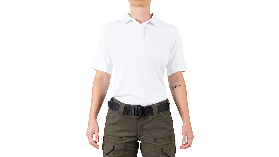 First Tactical Performance Short Sleeve Polo - Women's, White, 3XL, 122509-010-3XL