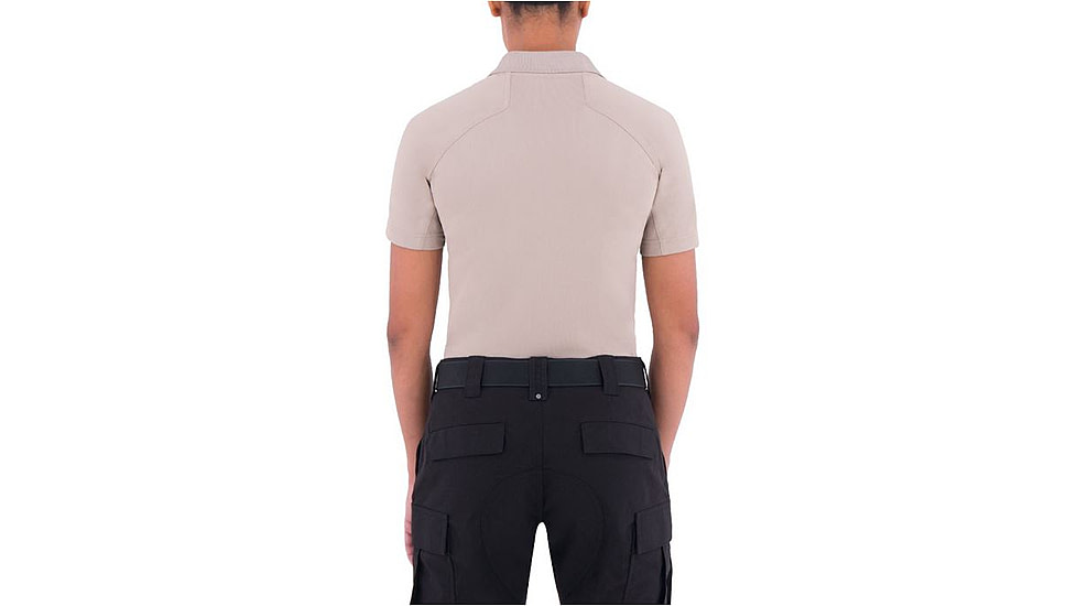 First Tactical Womens Performance Ss Polo, Khaki, Extra Small 122509-055-XS