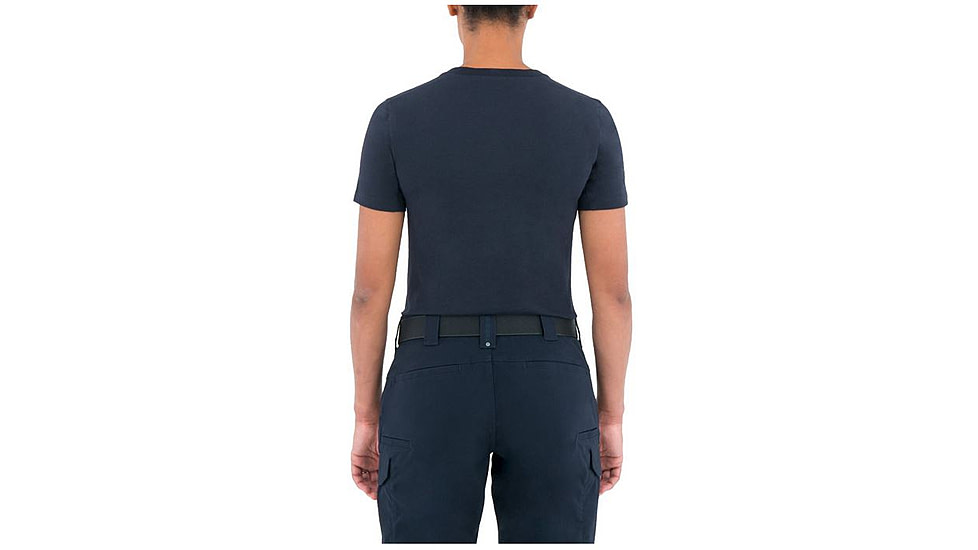 First Tactical Womens Tactix Cotton L/S Tee, Midnight Navy, Extra Small 121505-729-XS