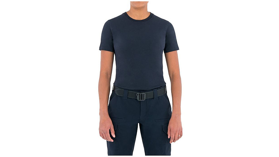 First Tactical Womens Tactix Cotton L/S Tee, Midnight Navy, Extra Small 121505-729-XS