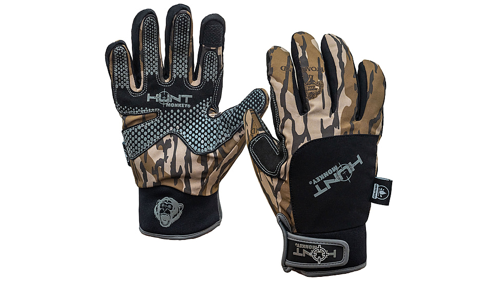 Fish Monkey Stealth Hunt Dry-Tec Glove, Bottomland, 2XL, HM706-OBL-XXL