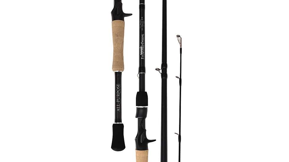 Fitzgerald Fishing All Purpose Series Rods, Heavy Casting, Black, 7ft0in, AP70H