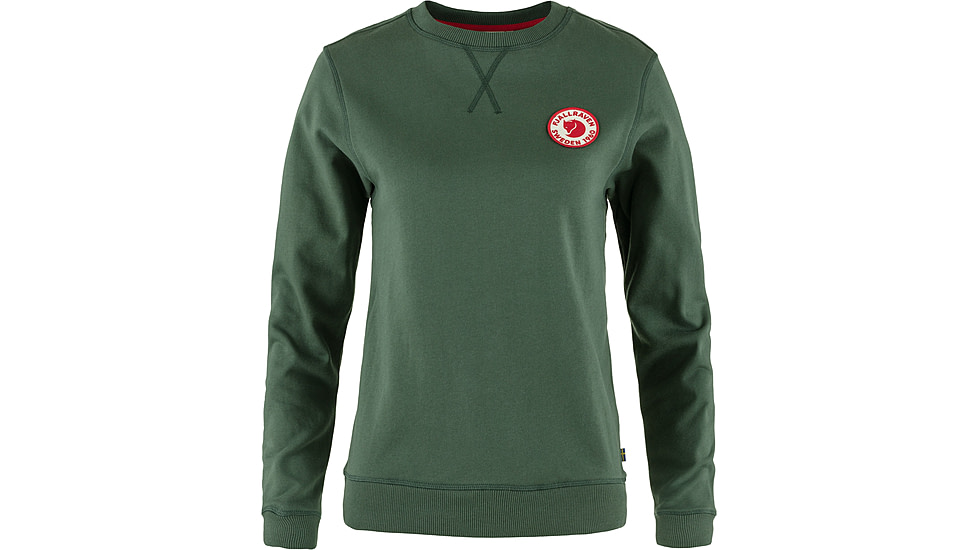 Fjallraven 1960 Logo Badge Sweater - Womens, Deep Patina, Extra Large, F87230-679-XL