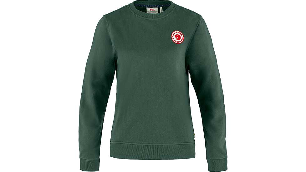Fjallraven 1960 Logo Badge Sweater - Womens, Deep Patina, Medium, F87230-679-M