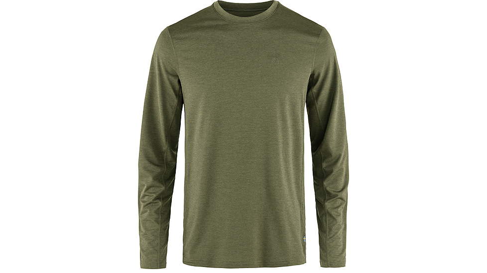 Fjallraven Abisko Day Hike Long Sleeve - Mens, Green, Extra Small, F12600214-620-XS