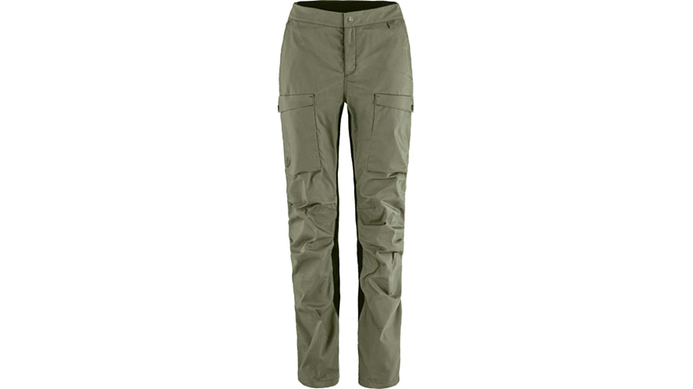 Fjallraven Abisko Hybrid Trail Trousers - Womens, Laurel Green, 40EU/Short, F14200142-625-40/S