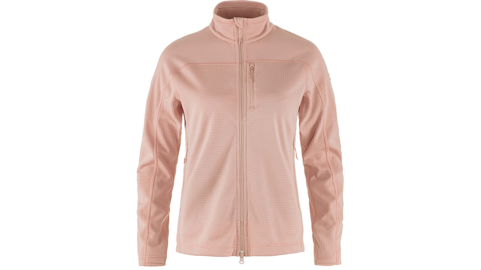 Fjallraven Abisko Lite Fleece Jacket - Womens, Chalk Rose, Extra Large, F87142-302-XL