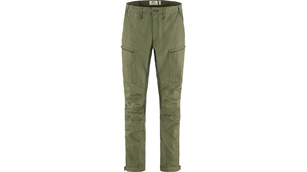 Fjallraven Abisko Lite Trekking Trousers - Men's, Green/Laurel Green, 54/Regular, F82890R-620-625-54/R