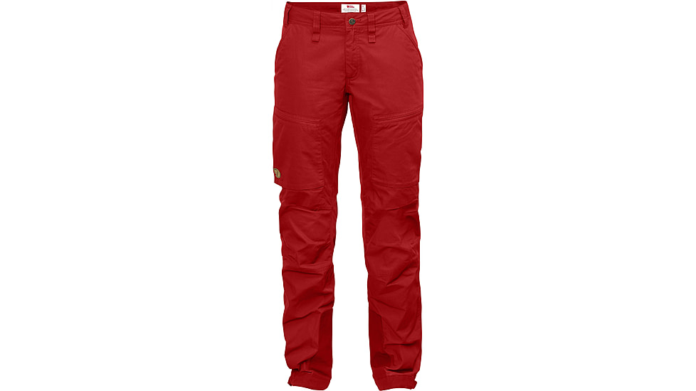 Fjallraven Abisko Lite Trekking Trousers - Women's-Red-EU 40