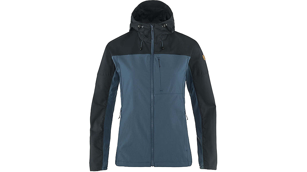 Fjallraven Abisko Midsummer Jacket - Womens, Indigo Blue/Dark Navy, Extra Small, F89826-534-555-XS