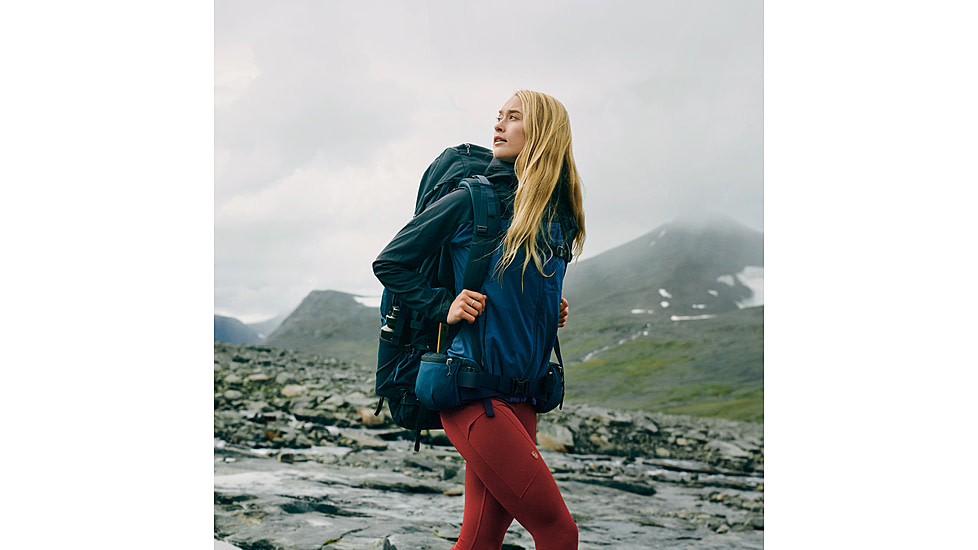 Fjallraven Abisko Midsummer Jacket - Womens, Indigo Blue/Dark Navy, Small, F89826-534-555-S