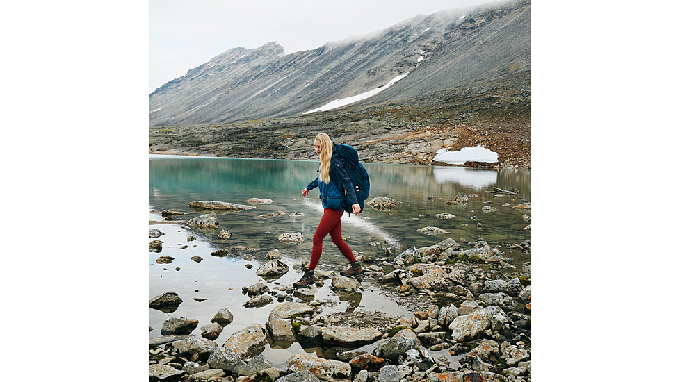 Fjallraven Abisko Midsummer Jacket - Womens, Indigo Blue/Dark Navy, Small, F89826-534-555-S