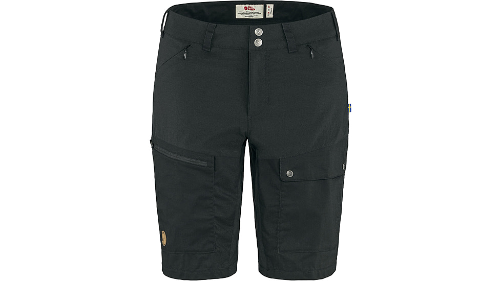 Fjallraven Abisko Midsummer Shorts - Womens, Black, 44, F89857-550-44