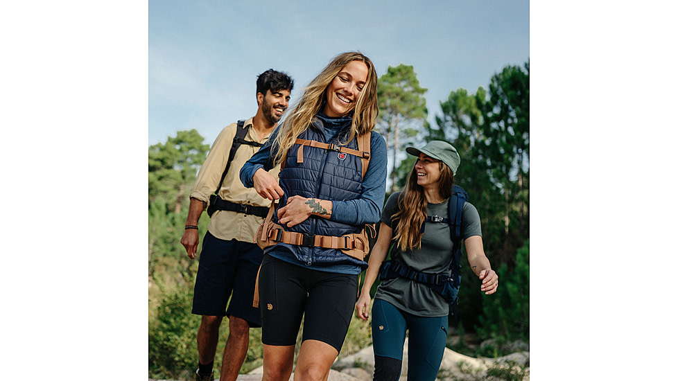 Fjallraven Abisko Short Tights - Womens, Black, Medium, F87138-550-M