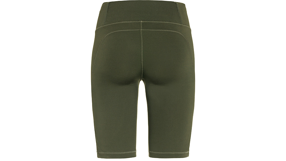 Fjallraven Abisko Short Tights - Womens, Deep Forest, Extra Small, F87138-662-XS