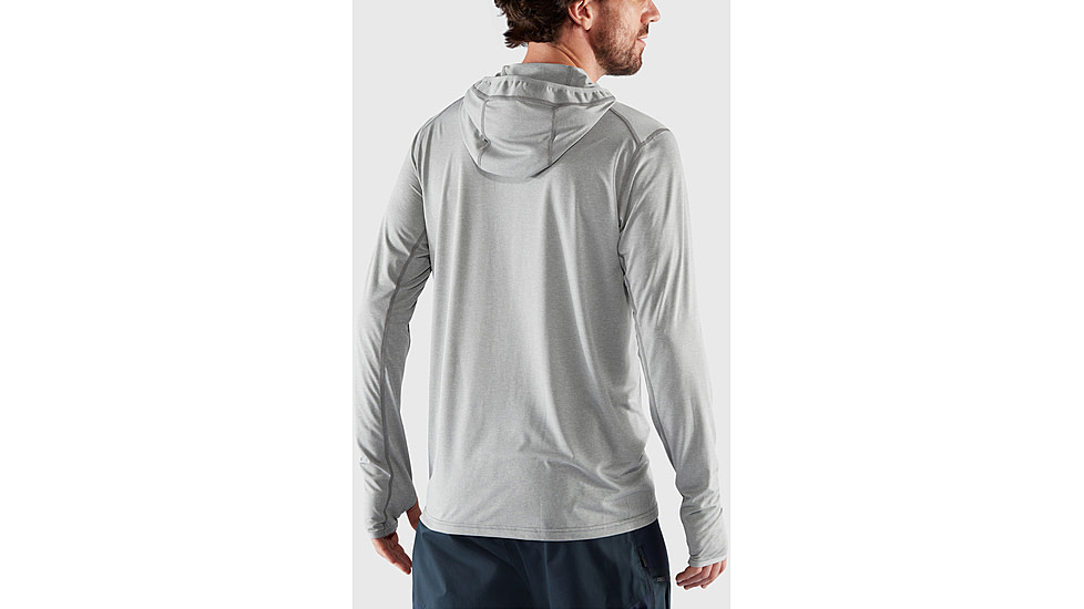 Fjallraven Abisko Sun-Hoodie - Mens, Shark Grey, Medium, F87199-016-M