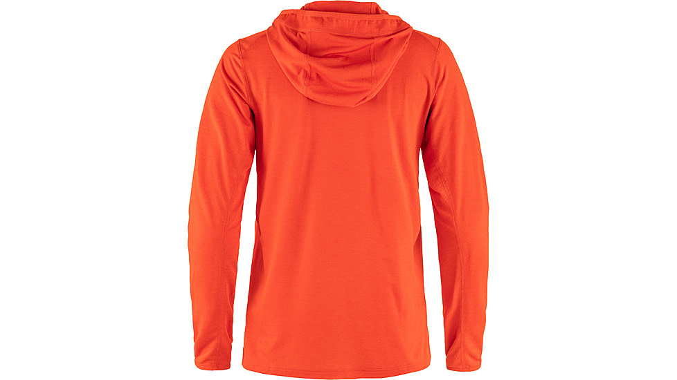 Fjallraven Abisko Sun-Hoodie - Womens, Flame Orange, Extra Large, F84108-214-XL