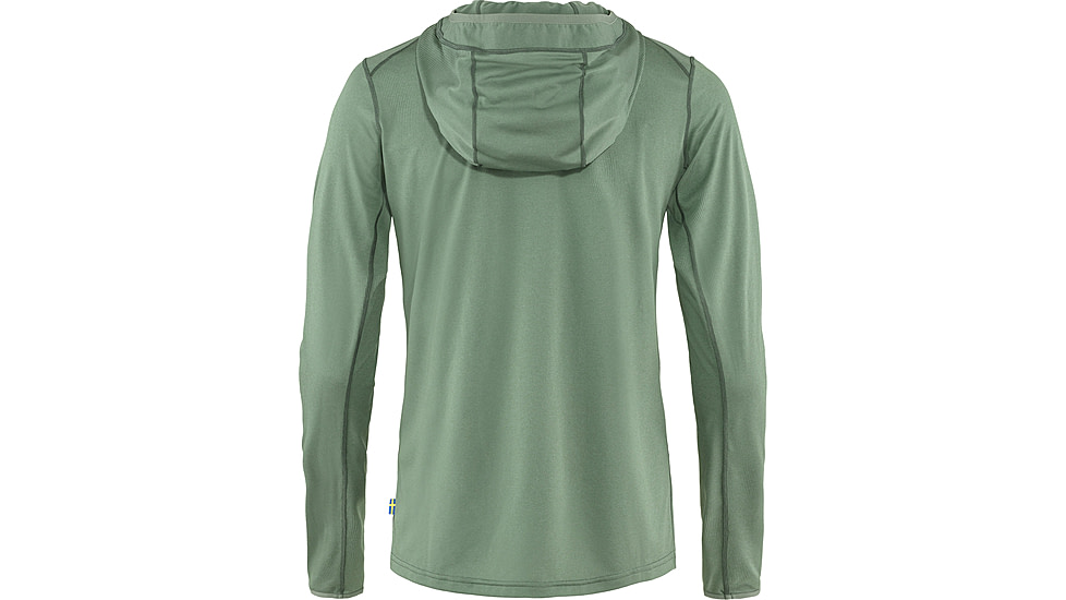 Fjallraven Abisko Sun-Hoodie - Womens, Patina Green, 2XS, F84108-614-XXS