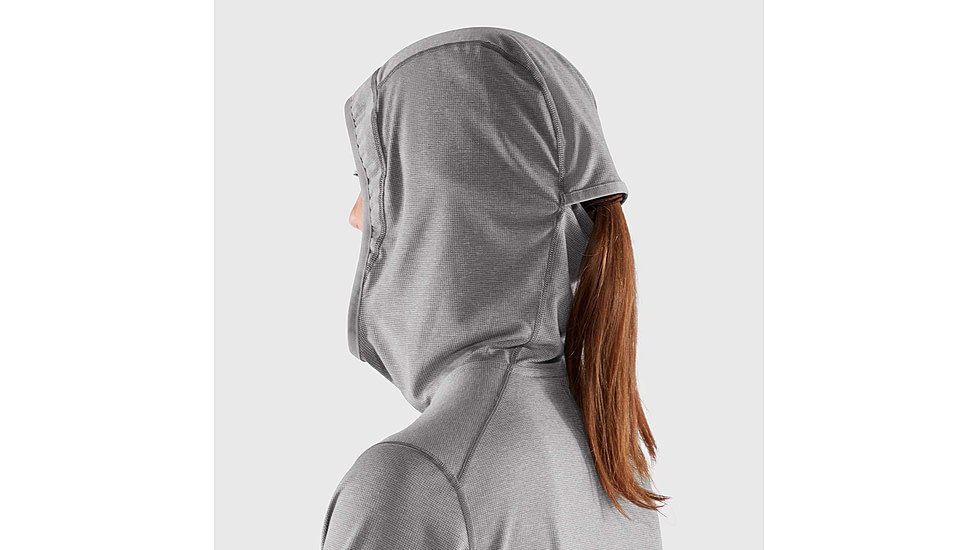 Fjallraven Abisko Sun-Hoodie - Women's, Shark Grey, Medium, F84108-16-M