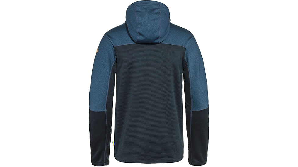 Fjallraven Abisko Trail Fleece - Mens, Indigo Blue/Dark Navy, Extra Small, F82257-534-555-XS
