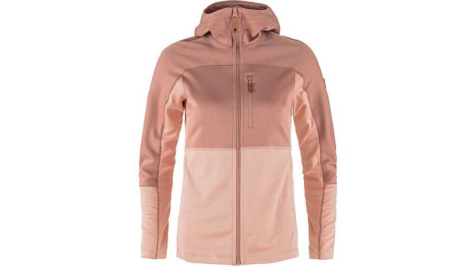 Fjallraven Abisko Trail Fleece - Womens, Chalk Rose/Dusty Rose, Small, F89589-302-300-S