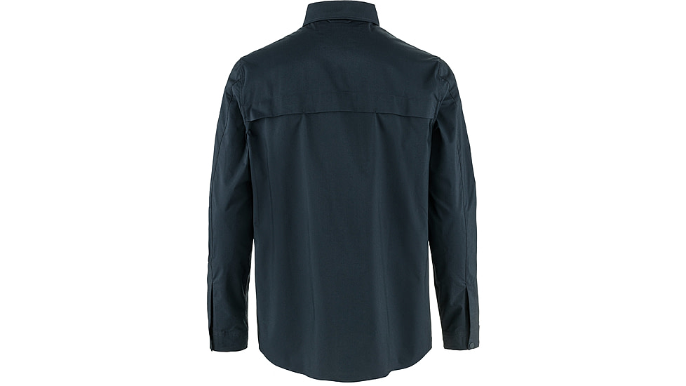 Fjallraven Abisko Trail Shirt Long Sleeve - Mens, Dark Navy, Medium, F12600194-555-M