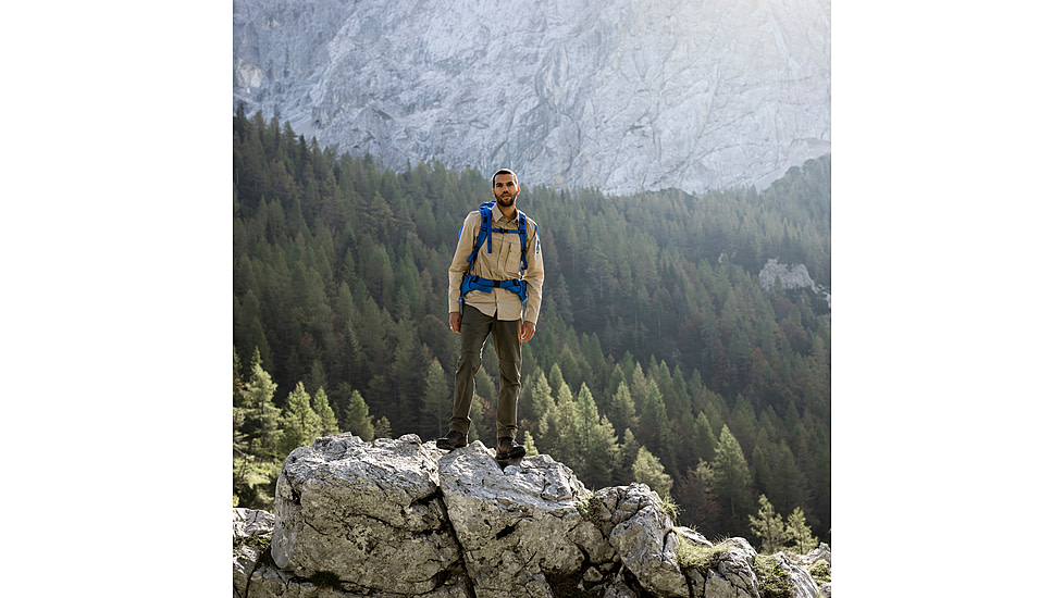 Fjallraven Abisko Trail Shirt Long Sleeve - Mens, Fossil, 2XL, F12600194-118-XXL