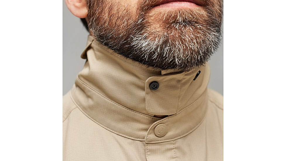 Fjallraven Abisko Trail Shirt Long Sleeve - Mens, Fossil, 2XL, F12600194-118-XXL