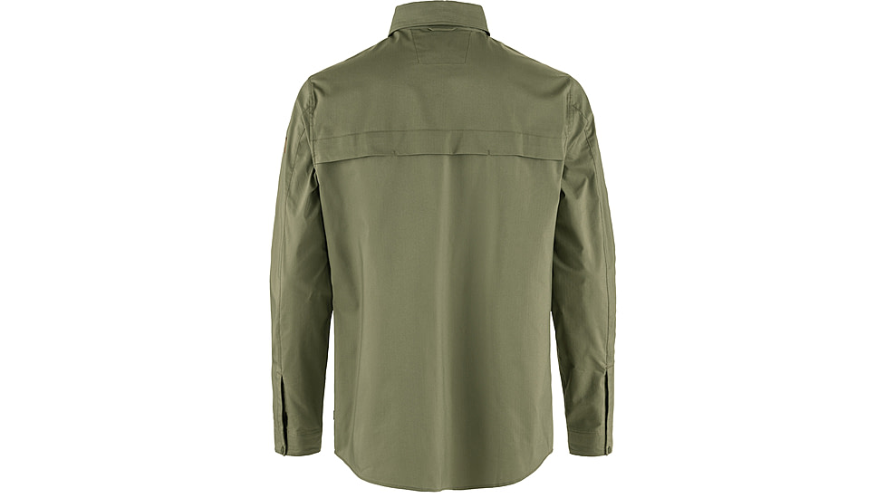Fjallraven Abisko Trail Shirt Long Sleeve - Mens, Green, Small, F12600194-620-S