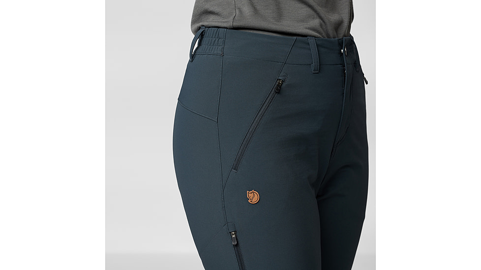 Fjallraven Abisko Trail Stretch Trousers - Womens, Dark Navy, 40/R, F87101-555-40/R