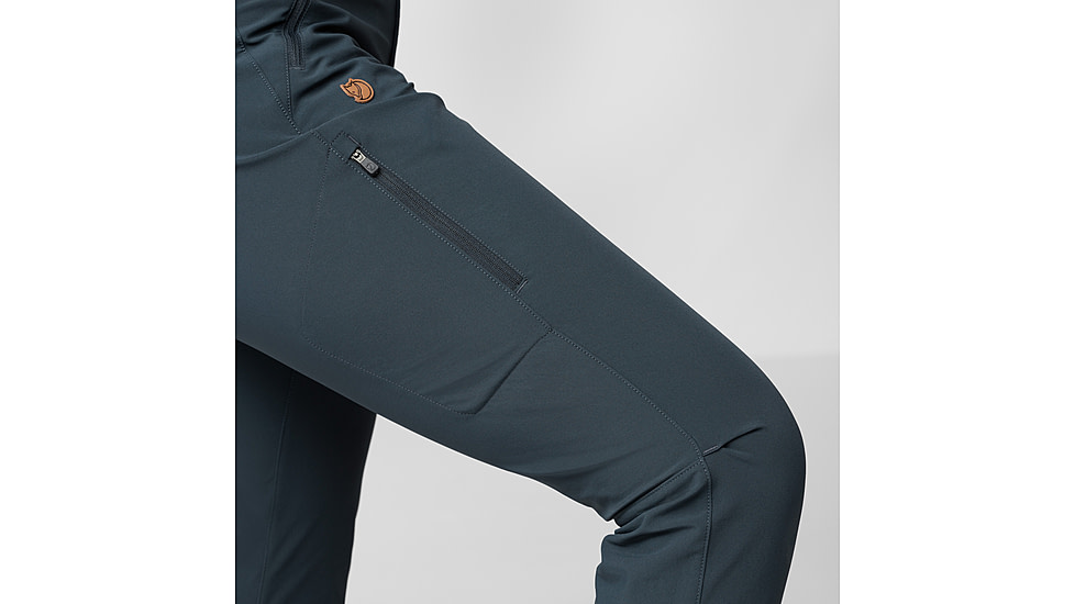 Fjallraven Abisko Trail Stretch Trousers - Womens, Dark Navy, 40/R, F87101-555-40/R