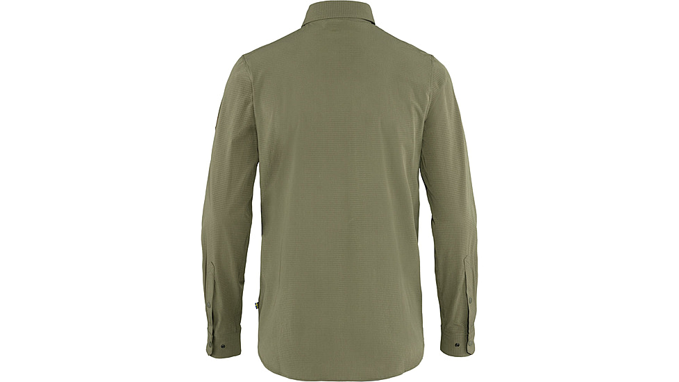 Fjallraven Abisko Trekking Shirt - Mens, Light Olive, Extra Small, F87935-622-XS