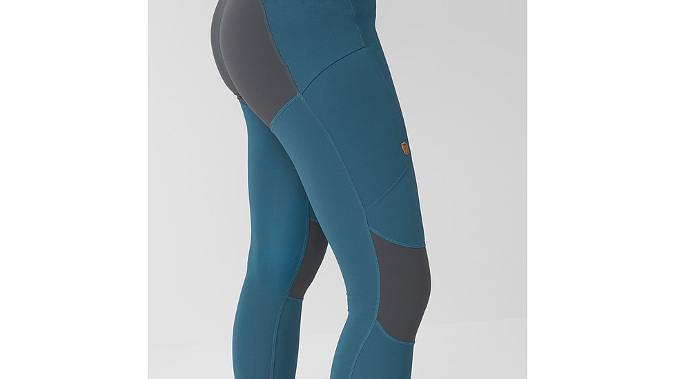 Fjallraven Abisko Trekking Tights Pro - Womens, Indigo Blue-Iron Grey, 2XL, F84771-534-048-XXL