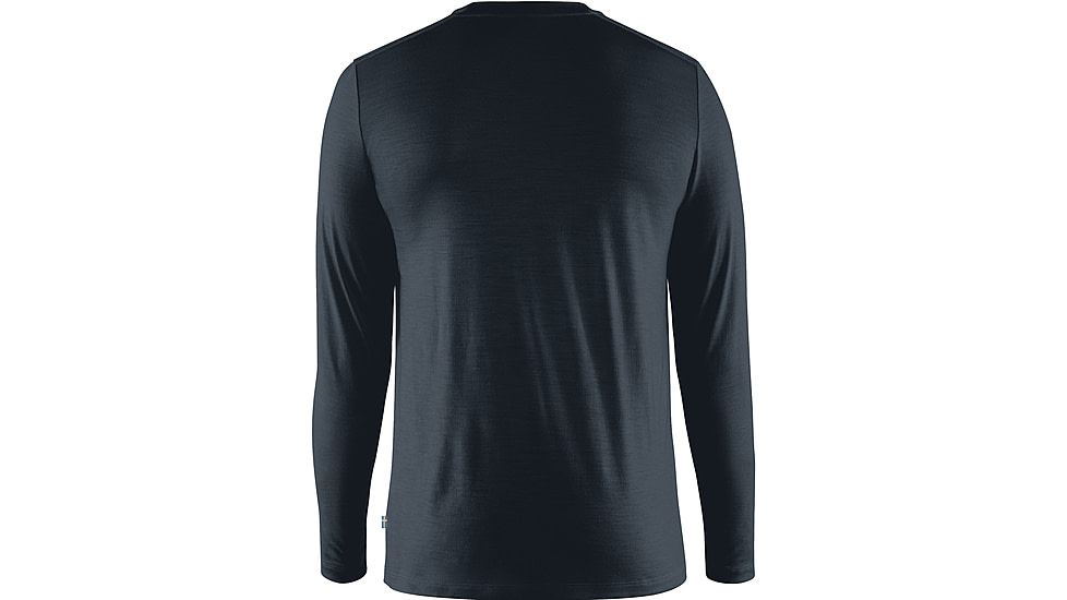 Fjallraven Abisko Wool LS - Mens, Dark Navy, 2XL, F87194-555-XXL