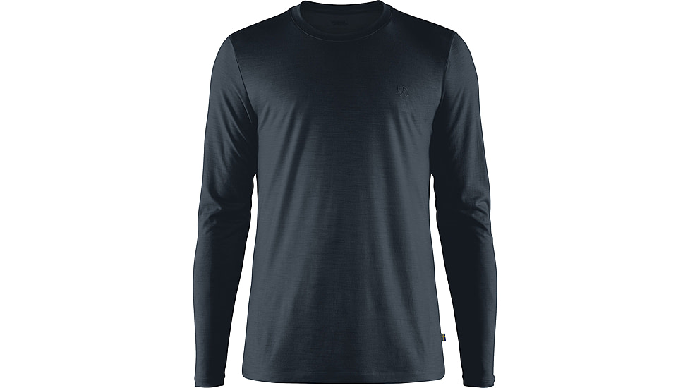 Fjallraven Abisko Wool LS - Mens, Dark Navy, 2XL, F87194-555-XXL