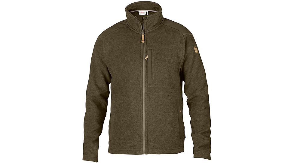Fjallraven Buck Fleece - Mens-Dark Olive-Medium