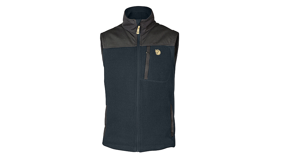 Fjallraven Buck Fleece Vest - Mens, Dark Navy, 2XL, F81727-555-XXL