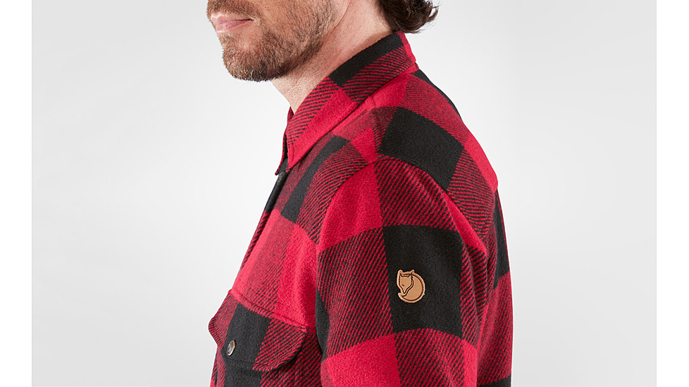 Fjallraven Canada Shirt - Mens, Chestnut/Dark, Large, F90631-230-555-L