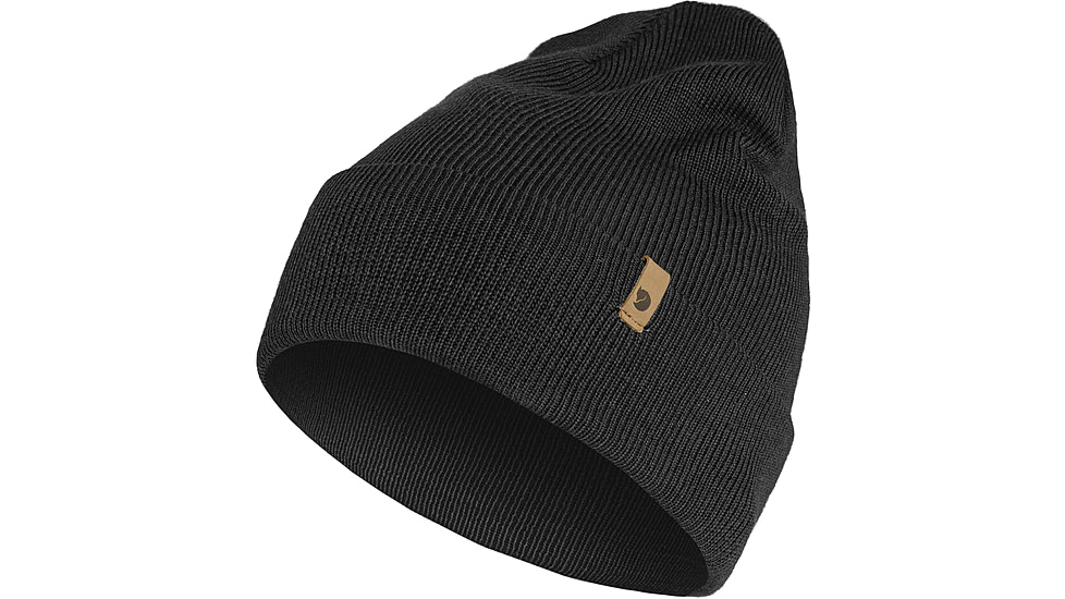 Fjallraven Classic Knit Hat, Black, One Size