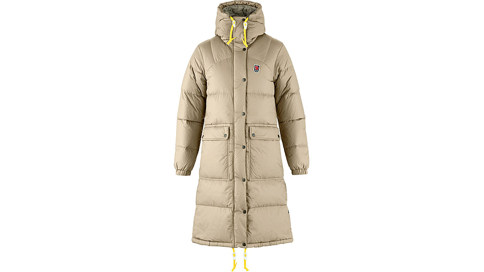 Fjallraven Expedition Long Down Parka - Womens, Fossil, Medium, F86126-118FR-M