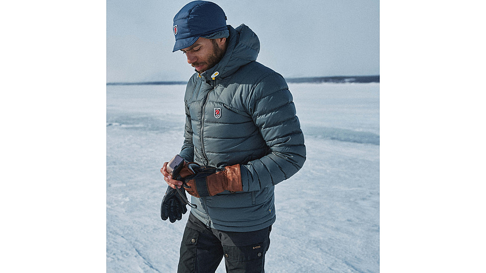 Fjallraven Expedition Pack Down Hoodie - Mens, Basalt, Extra Large, F86121-050-XL