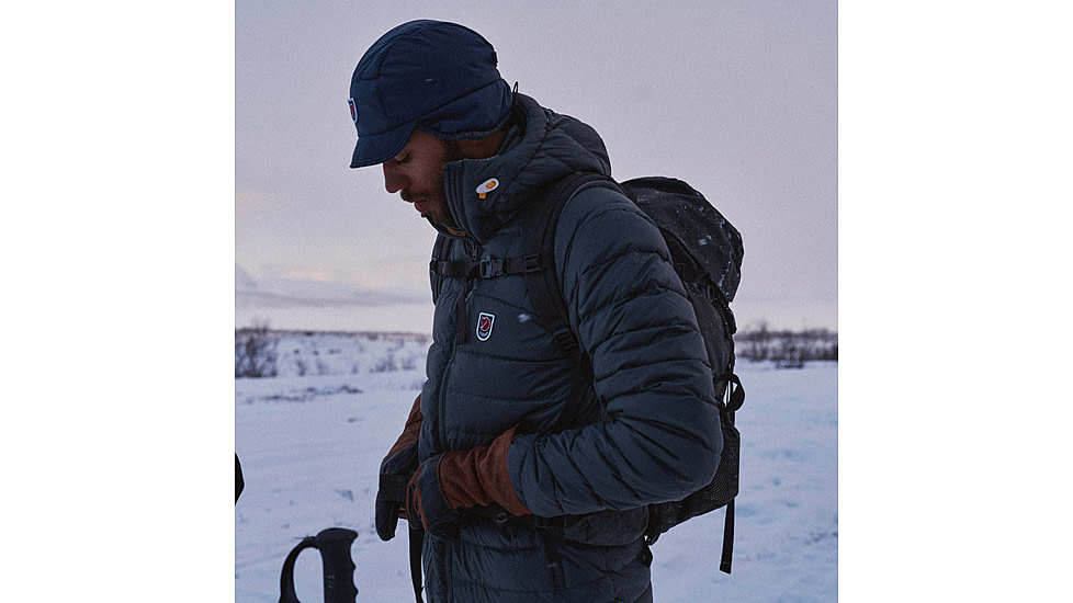 Fjallraven Expedition Pack Down Hoodie - Mens, Basalt, Extra Large, F86121-050-XL