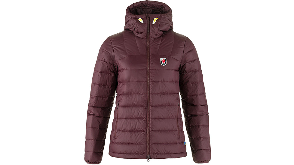 Fjallraven Expedition Pack Down Hoodie - Womens, Port, Small, F86122-357FR-S