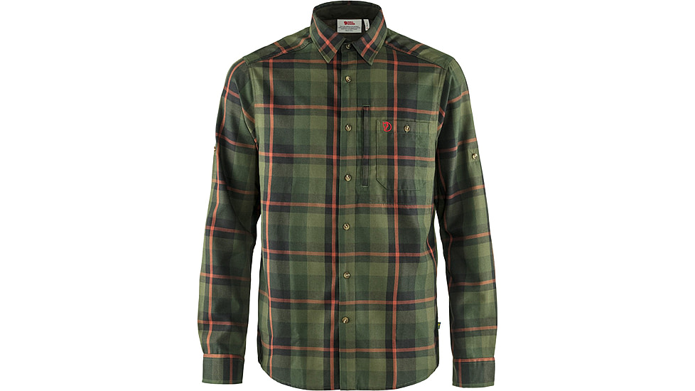 Fjallraven Fjallglim Shirt - Mens, Laurel, Extra Small, F81380-625-XS