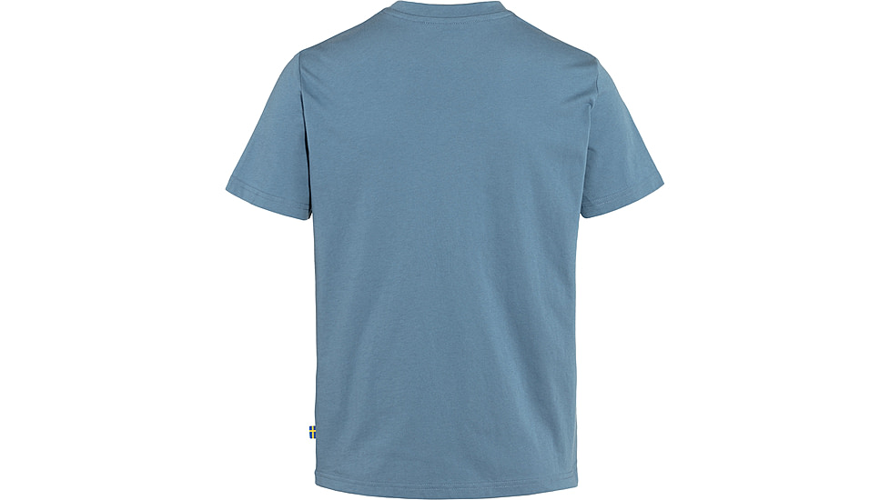 Fjallraven Fox Boxy Logo Tee - Womens, Dawn Blue, Large, F87153-543-L