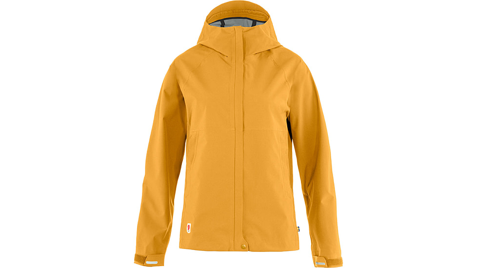 Fjallraven HC Hydratic Trail Jacket - Womens, Mustard Yellow, Extra Small, F86982-161-XS