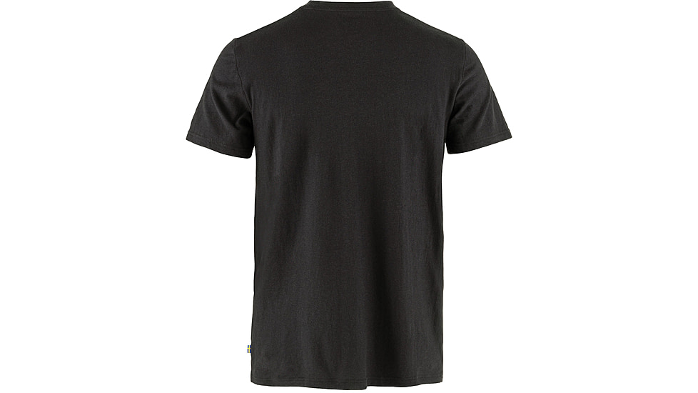 Fjallraven Hemp Blend T-Shirt - Mens, Black, Extra Large, F12600215-550-XL